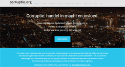 Desktop Screenshot of corruptie.org
